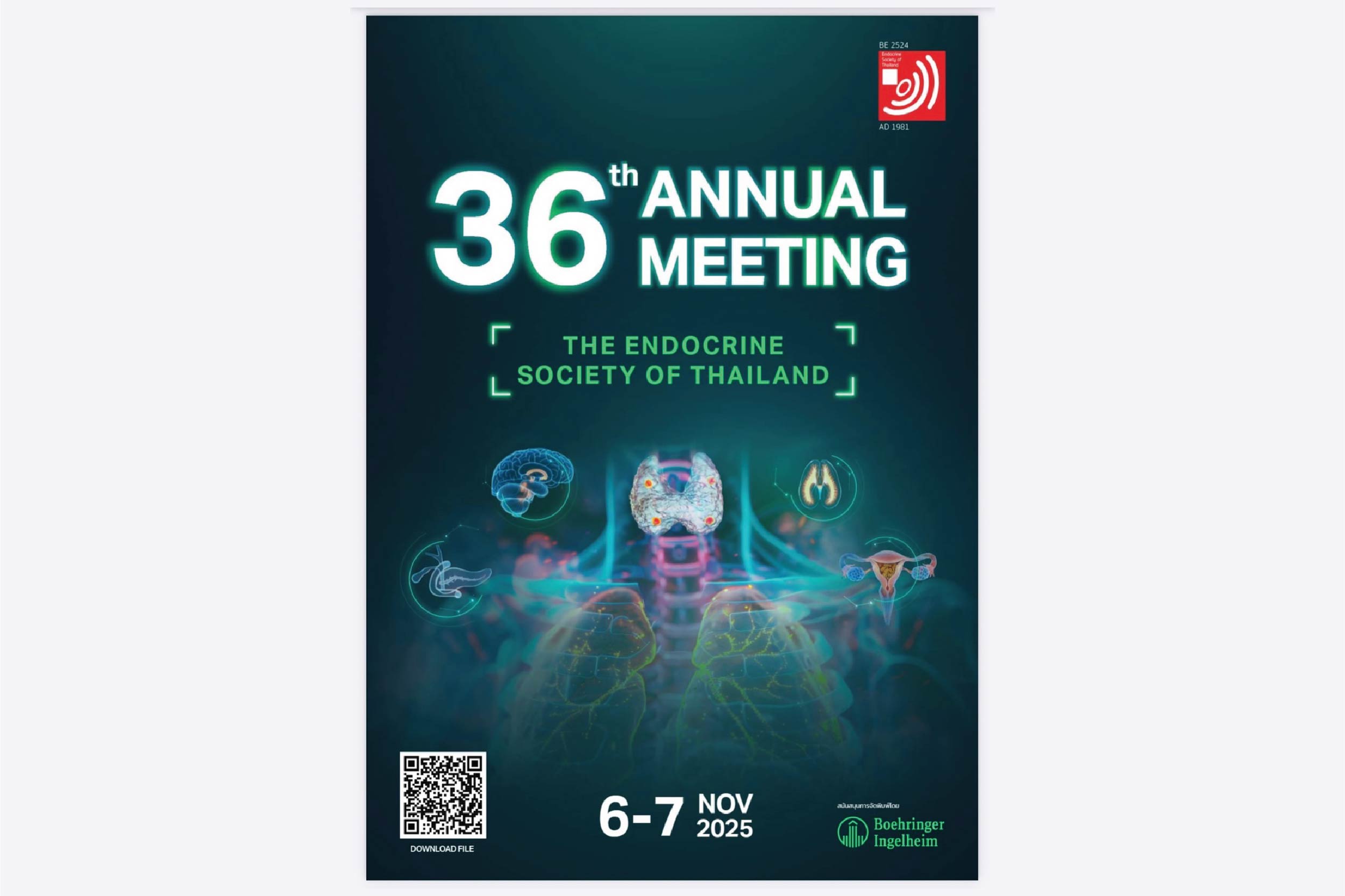 Annual Thai ENDO meeting, Bangkok, Nov 2025