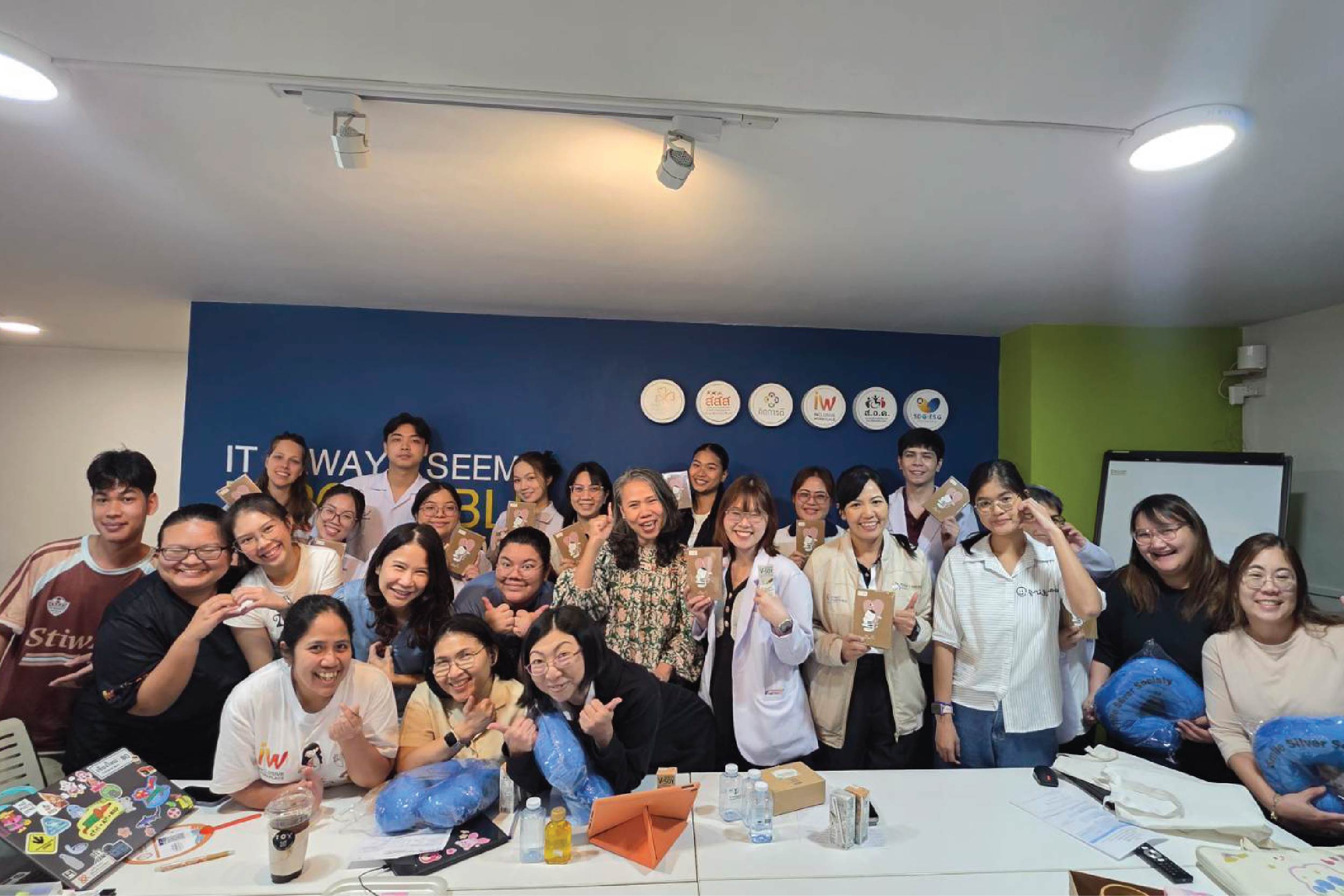 ร่วมจัดกิจกรรมส่งเสริมสุขภาพในโครงการ “ป้องกัน NCDs ชีวีมีสุข”