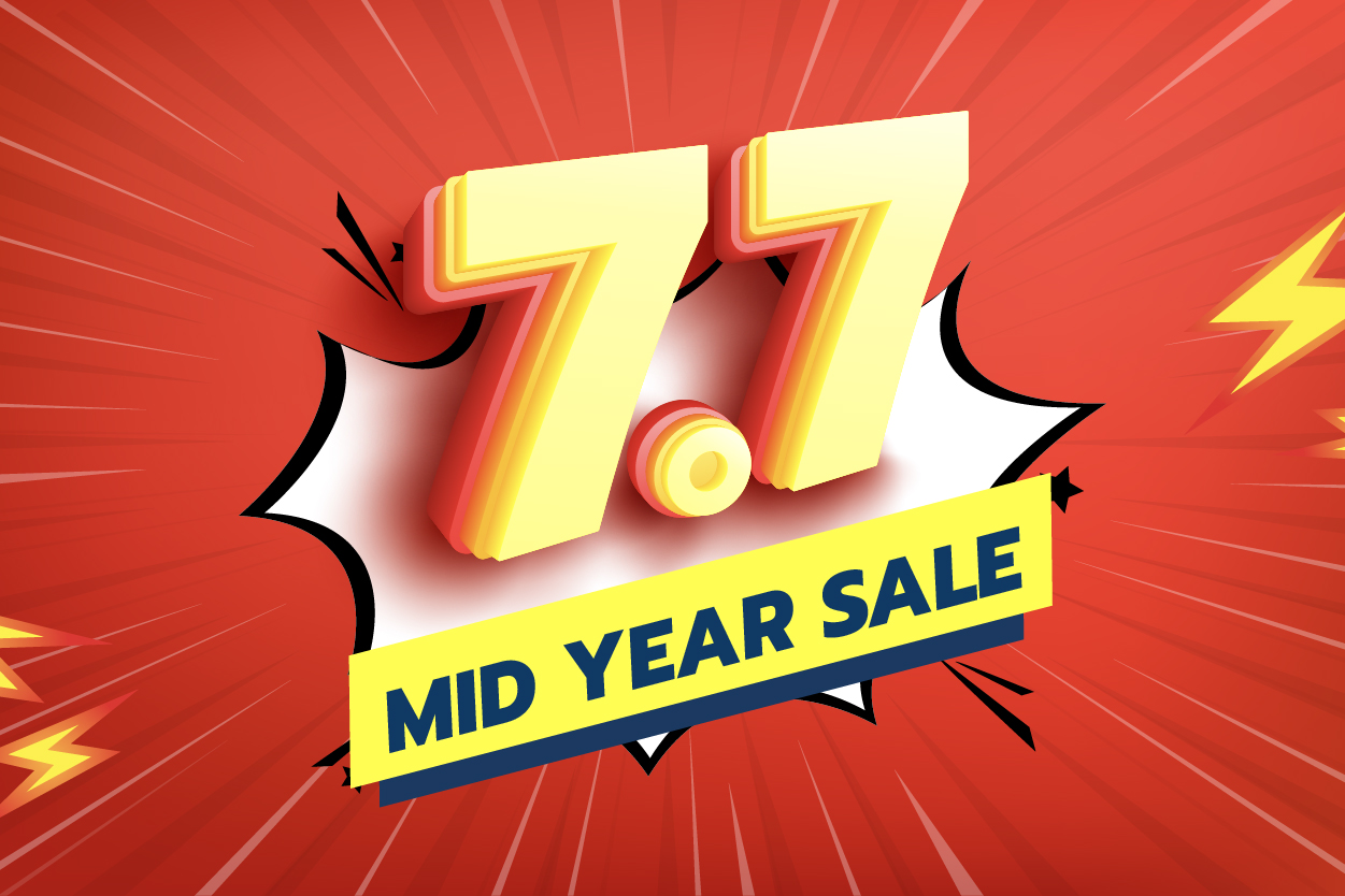 7.7 MID YEAR SALE
